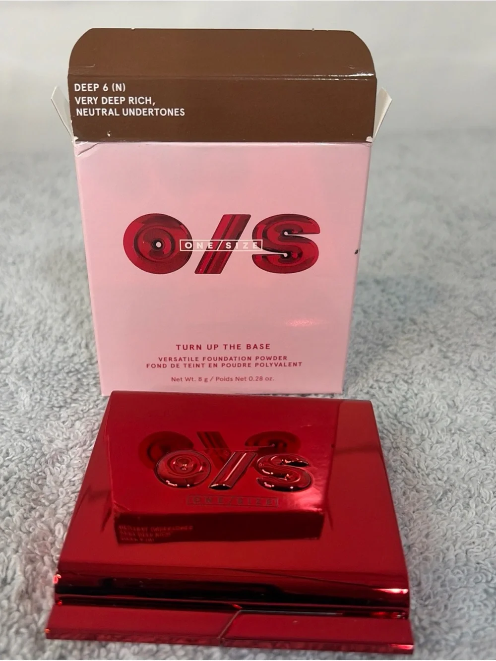 ONE/SIZE Turn Up The Base Foundation Powder Deep 6 (N) very deep rich undertones